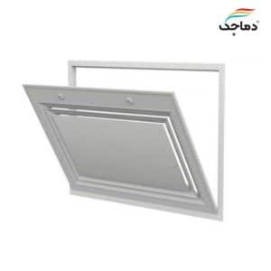 دریچه بازدید گل سقفی لولایی داکت اسپلیت