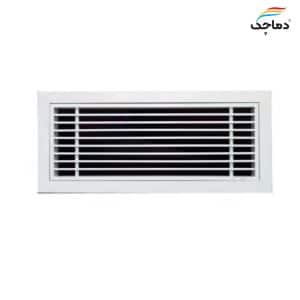 دریچه خطی بدون دمپر 30 درجه